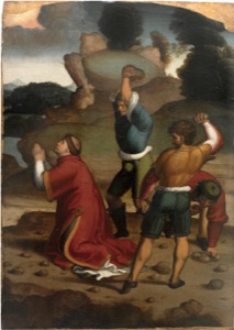 Martirio de San Esteban — Juan Correa
