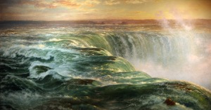 Majestuosas Cataratas del Niágara — Albert Bierstadt