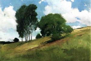 Alexander landscape painted at coni