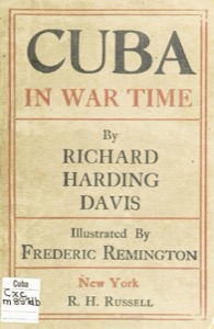 Portada de 'Cuba in War Time' de Richard Harding Davis — Anónimo