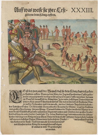 Brevís narratio — le Moyne, lámina — Jacques Le Moyne de Morgues