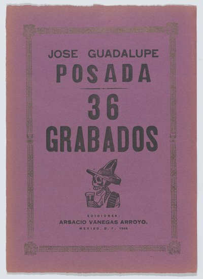 Grabado de Posada, lámina — José Guadalupe Posada