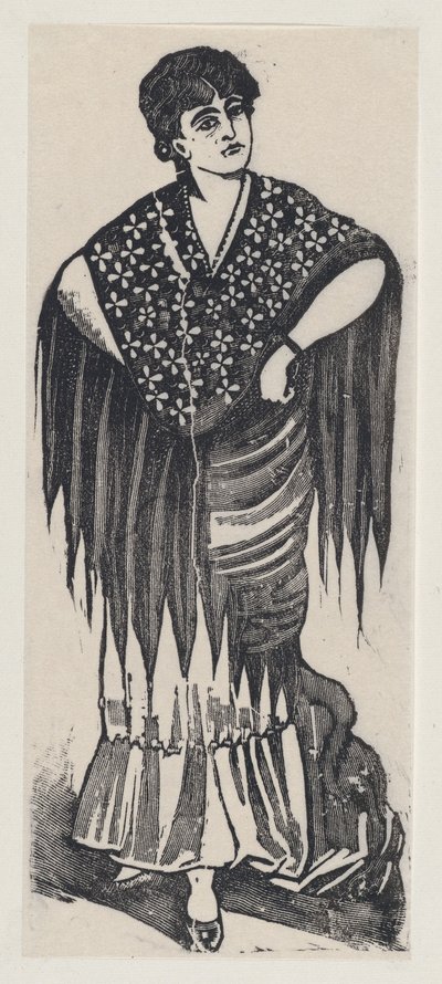 Una gitana — José Guadalupe Posada