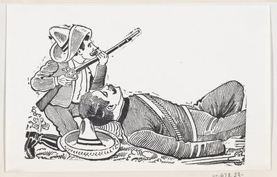 Grabado de Posada, lámina — José Guadalupe Posada
