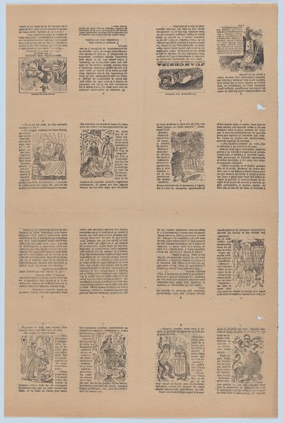 Grabado de Posada, lámina — José Guadalupe Posada