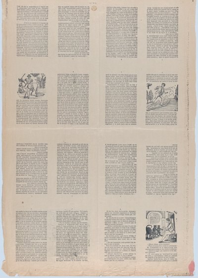 Grabado de Posada, lámina — José Guadalupe Posada