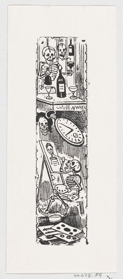 Grabado de Posada, lámina — José Guadalupe Posada