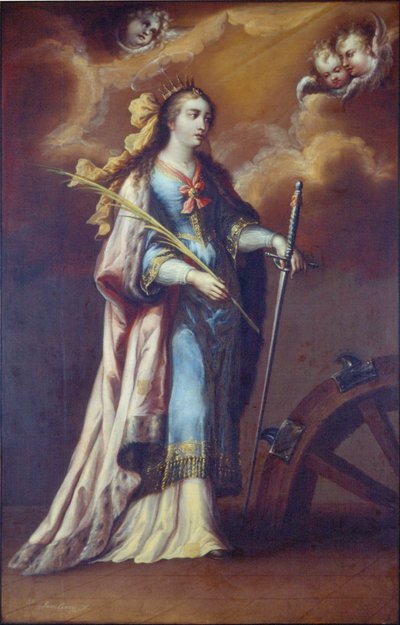 Santa Catalina de Alejandría — Juan Correa