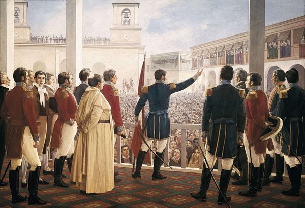 Proclamación de la Independencia del Perú — Juan Lepiani y Encabo