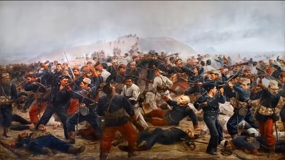 Batalla del Morro de Arica — Juan Lepiani
