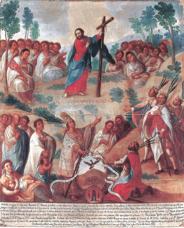 Apostol Tomas predica en America — Juan Manuel Yllanes del Huerto