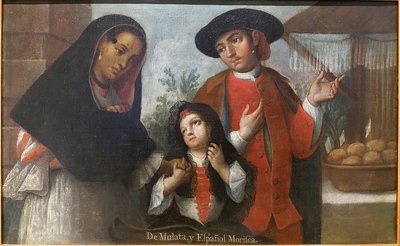 De Mulata y Español, Morisca (Juan Patricio Morlete) — Juan Patricio Morlete Ruiz