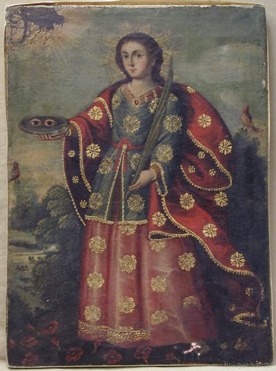 Santa Lucía — Escuela cuzqueña