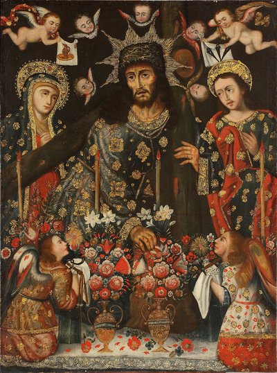 Señor de la Caída — Escuela cuzqueña