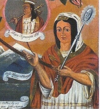 Cuzqueña, lámina — Escuela cuzqueña