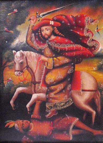 Santiago Mataindios — Escuela cuzqueña