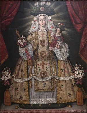 Virgen de Pomata con el Niño