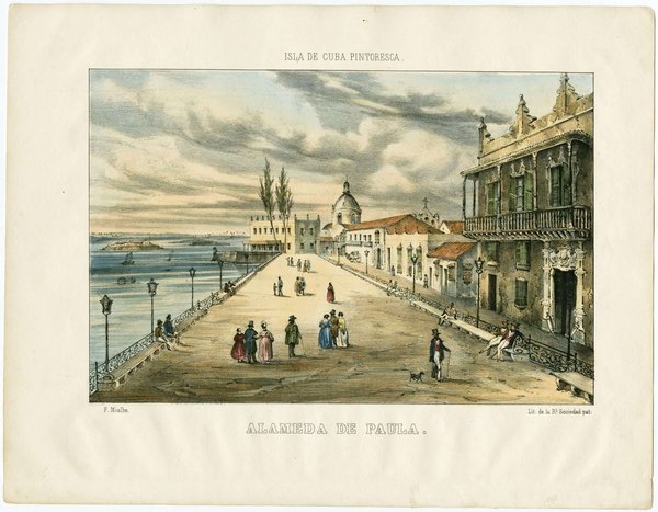 Alameda de Paula en la Habana — La Isla de Cuba Pintoresca