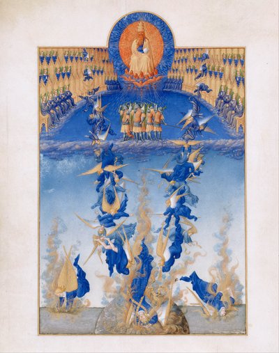 Las muy ricas horas del duque de Berry, lámina — Hermanos Limbourg