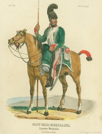 Linati trajes civiles militares y religiosos de mexico 04701