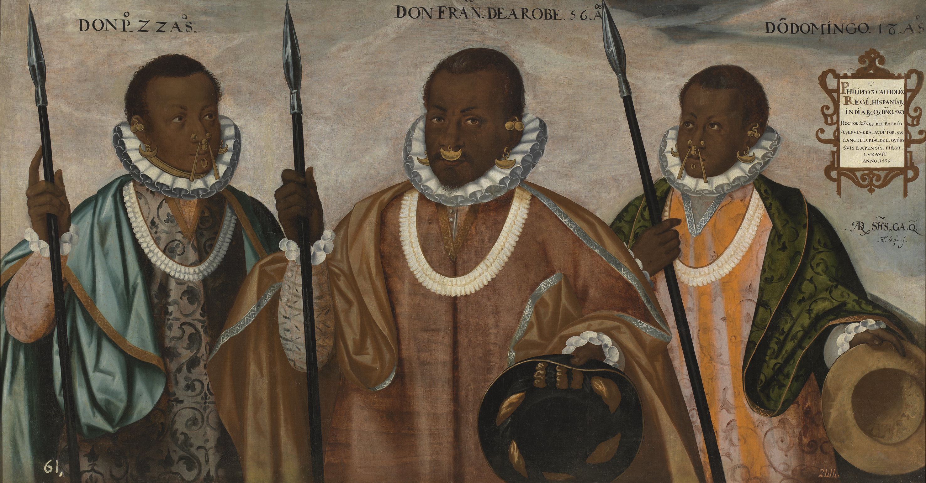 Los mulatos de Esmeraldas — Andrés Sánchez Galque