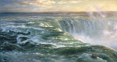 Paisaje americano de Mignot, lámina — Louis Remy Mignot