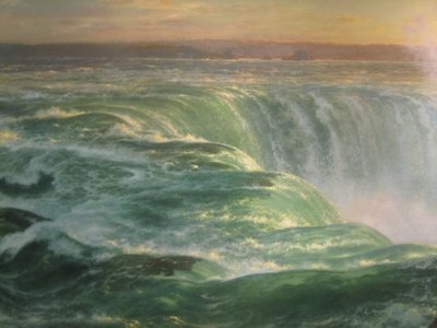 Mignot's Niagara painting, Brooklyn Museum — Louis Remy Mignot