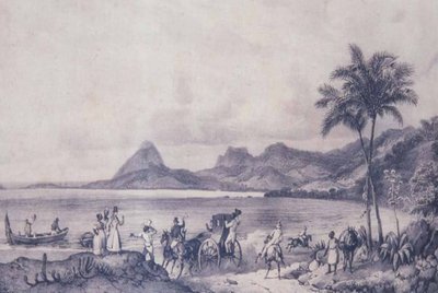 Lagoa das Tretas — Mauricio Rugendas