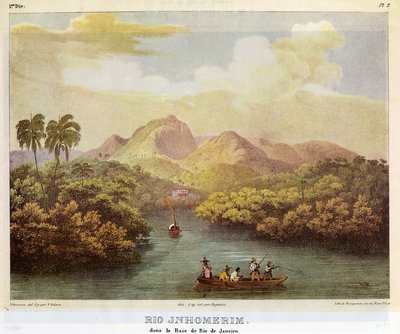 Rio Jnhomerim — Mauricio Rugendas