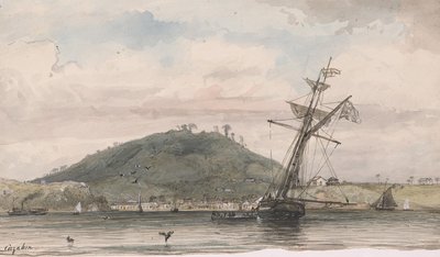 Sanfernando desde el mar — Michel Jean Cazabon