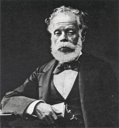 Hombre con barba y corbatin — Pancho Fierro