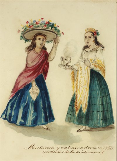 Mujeres vendedoras en Lima — Pancho Fierro