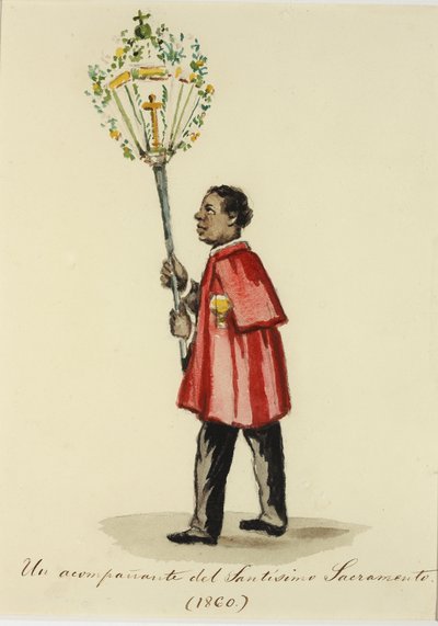 Acompañante del Santísimo Sacramento — Pancho Fierro