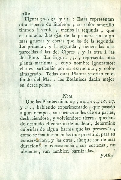 Descripción de diferentes piezas de historia natural, lámina — Antonio Parra