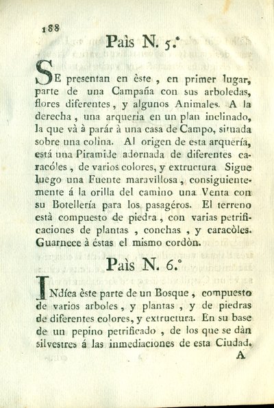 Descripción de diferentes piezas de historia natural, lámina — Antonio Parra