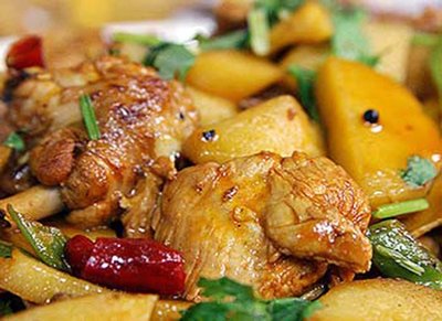 Pollo a la miel con vegetales y calabaza — Perez Chang Cocina China