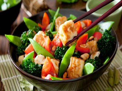Vegetales con tofu — Perez Chang Cocina China