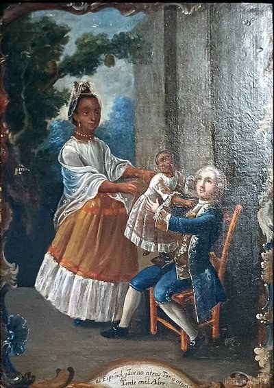 Pintura de castas, nº 2836 — Anónimo novohispano