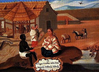 Pintura de castas, nº 2887 — Anónimo novohispano