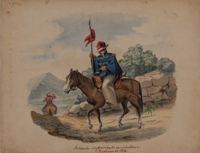 Soldado de caballería improvisado — Ramón Torres Méndez