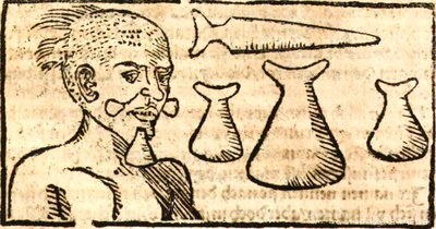 Tupinambá de Brasil: adornos corporales y rituales — Hans Staden