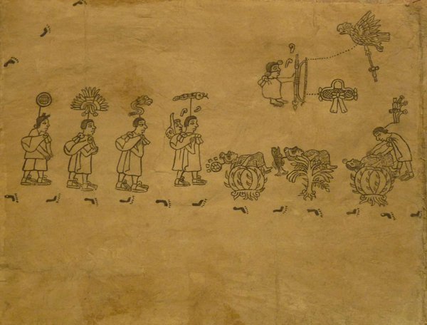 Tira de la peregrinacion — Anónimo tlacuilo mexica