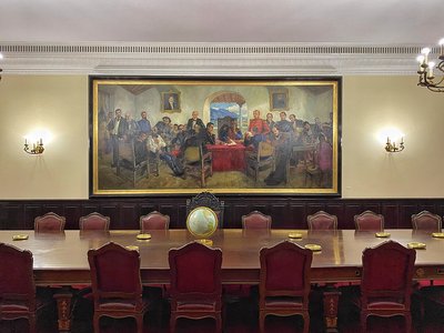 Salón del Consejo de Ministros de la Casona -2 — Tito Salas