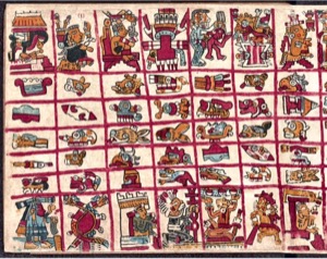 Códice Maya: — Representación de deidades y rituales — Anónimo mesoamericano