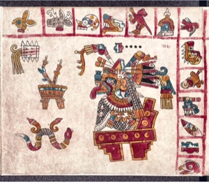 Códice Mexica: — Deidades, guerreros y símbolos — Anónimo mesoamericano