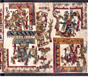 Códice Borgia: — Escenas Mitológicas y Rituales Mexicas — Anónimo mesoamericano