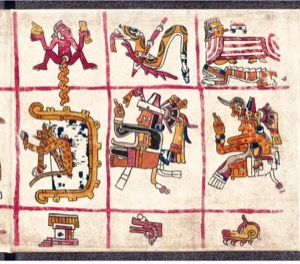 Códice Borgia: — Deidades y Símbolos Mesoamericanos — Anónimo mesoamericano