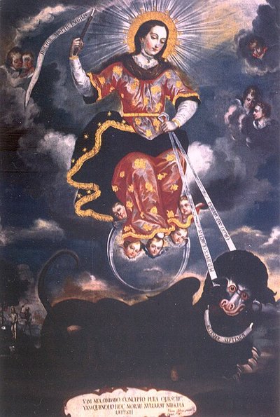 Virgen del apocalipsis — Vicente Albán