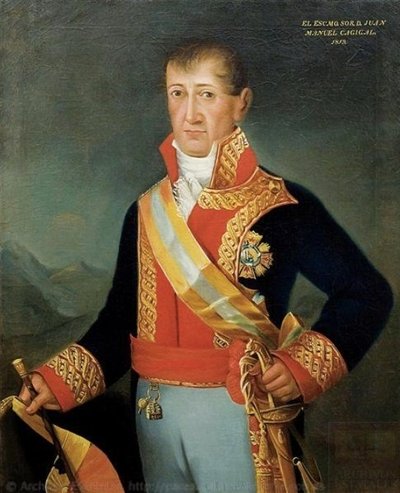 Juan Manuel de Cajigal — Vicente Escobar
