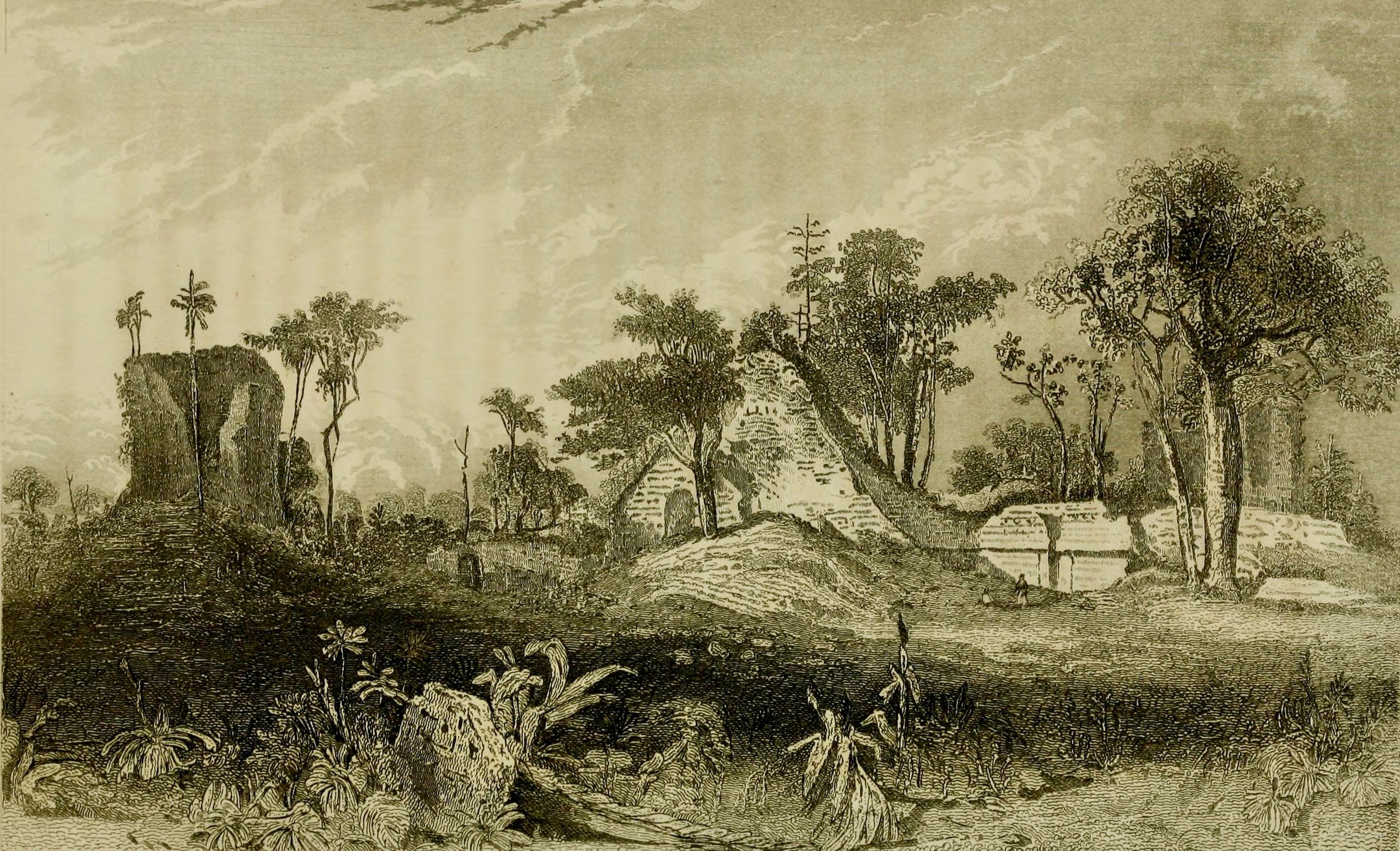 Ruinas de Dzibilnocac (Iturbide)